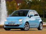 Fiat 500 TwinAir 2010 года (UK)